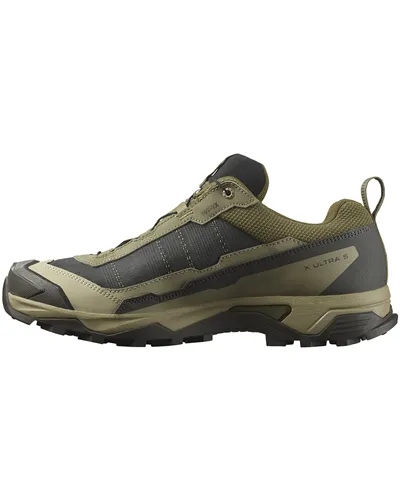 Salomon X Ultra 5 GTX Gore-Tex Scarpe Trekking Uomo, Martini Olive/Gray Green/Blue Nights