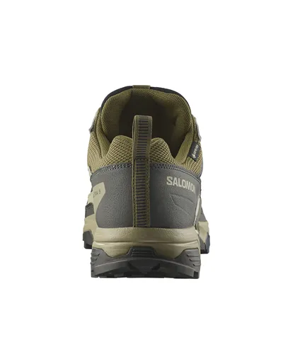 Salomon X Ultra 5 GTX Gore-Tex Scarpe Trekking Uomo, Martini Olive/Gray Green/Blue Nights