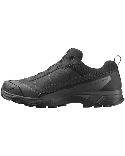 Salomon X Ultra 5 Wide GTX Gore-Tex Scarpe Trekking Uomo, Black/Asphalt/Castlerock