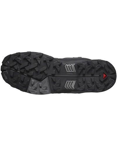 Salomon X Ultra 5 Mid Wide GTX Gore-Tex Men's Trekking Boots, Black/Asphalt/Castlerock