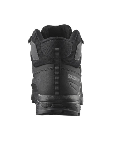 Salomon X Ultra 5 Mid Wide GTX Gore-Tex Men's Trekking Boots, Black/Asphalt/Castlerock