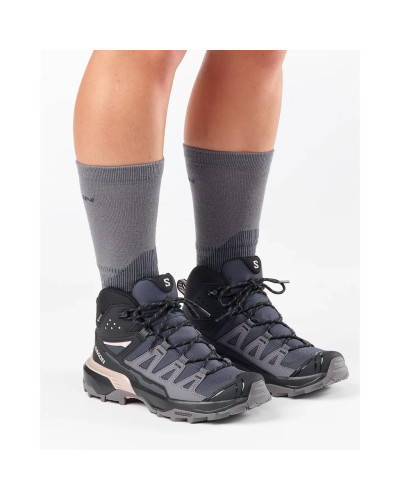 Salomon X Ultra 360 Mid GTX Gore-Tex Women's Trekking Boots, Nine Iron/Excalibur/Shadow Gray