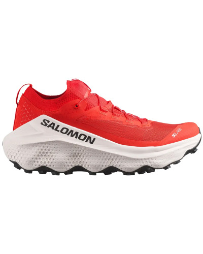 Salomon S/LAB Ultra Glide 2 Unisex Trail Running Shoes, Fiery Red/Fiery Red/Vanilla Ice