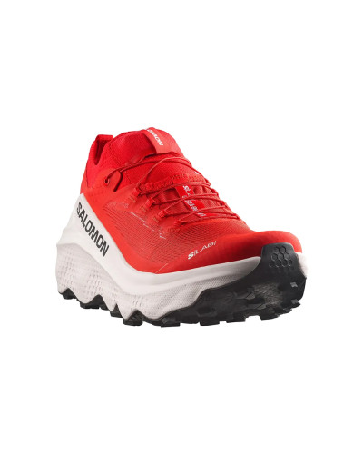 Salomon S/LAB Ultra Glide 2 Unisex Trail Running Shoes, Fiery Red/Fiery Red/Vanilla Ice