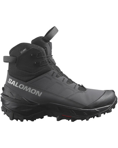 Salomon Crosstrak Powder WP Men's Waterproof Trekking Boots, Asphalt/Black/Sharkskin