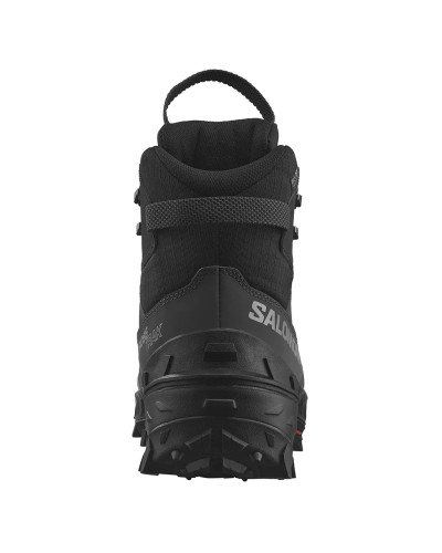 Salomon Crosstrak Powder WP Men's Waterproof Trekking Boots, Asphalt/Black/Sharkskin