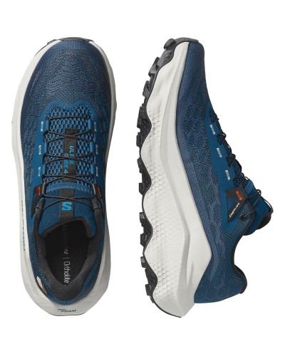 Salomon Ultra Glide 4 Men's Trail Running Shoes, Gibraltar Sea/Black/Lunar Rock