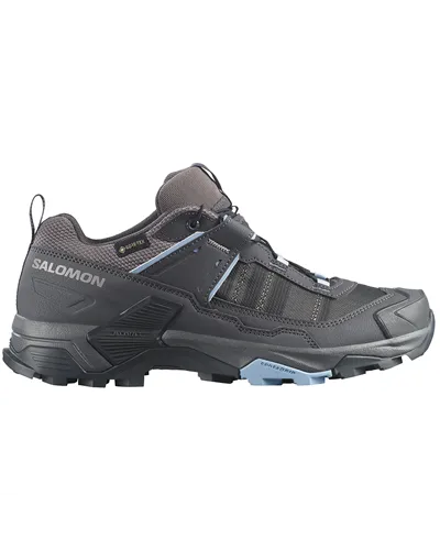 Salomon X Ultra 5 GTX Gore-Tex Women's Trekking Shoes, Asphalt/Castlerock/Brunnera Blue