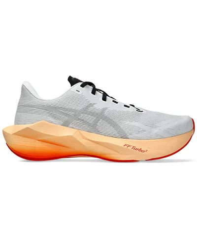 Asics Novablast 6 Scarpe Running Uomo, White/Orange Glow