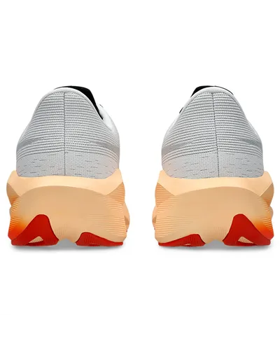 Asics Novablast 6 Men's Running Shoes, White/Orange Glow