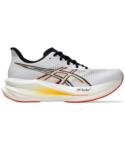 Asics Sonicblast 2 Scarpe Running Uomo, White/Stadium Orange