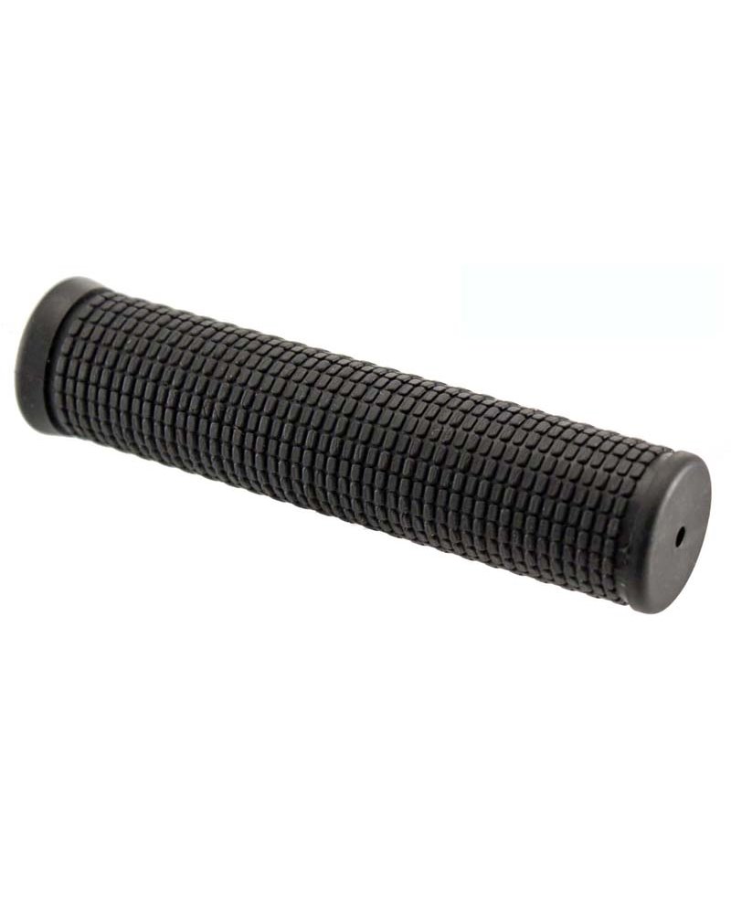 Ebon MTB Grips, Made Of Soft Plastic (Kraton), 125 mm, Black