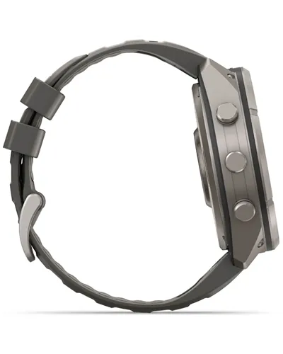 Garmin Fenix 9 Pro Solar inReach Case 51mm GPS Watch Wrist-Based HR, Titanium/Pebble Grey