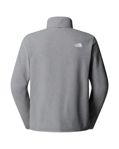 The North Face Glacier Men's Full-Zip Fleece, TNF Mid Grey Heather
