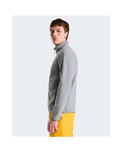 The North Face Glacier Men's Full-Zip Fleece, TNF Mid Grey Heather