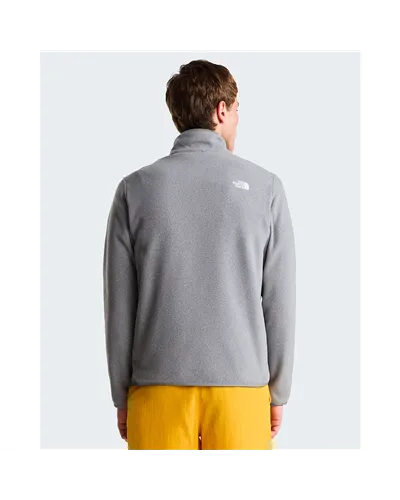 The North Face Glacier Men's Full-Zip Fleece, TNF Mid Grey Heather