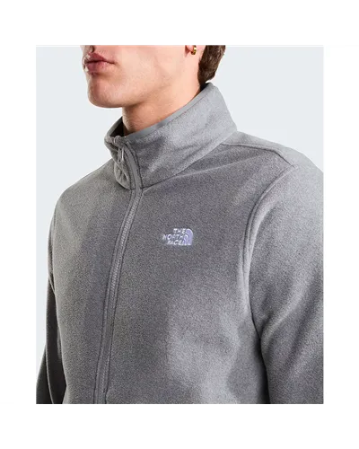 The North Face Glacier Men's Full-Zip Fleece, TNF Mid Grey Heather