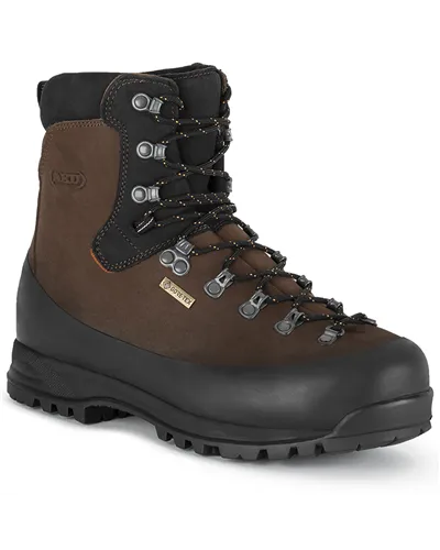 Aku Superalp V-Light GTX Gore-Tex Men's Trekking Boots, Earth Brown/Lime