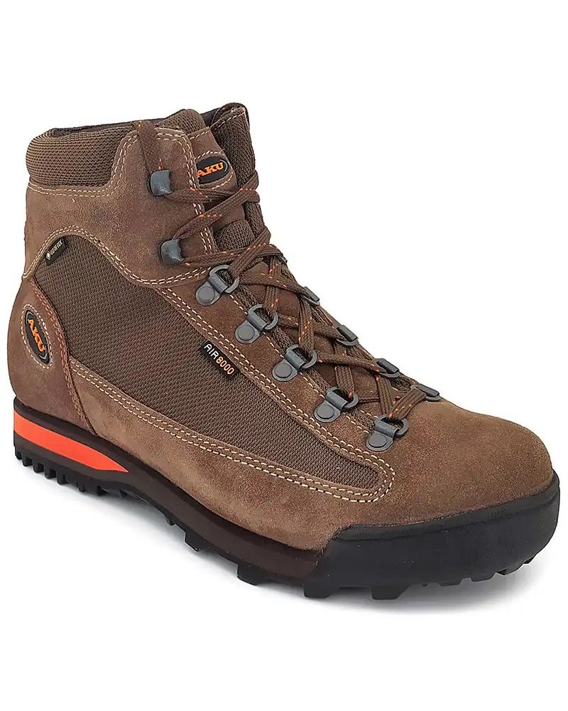 Aku Slope Micro GTX Gore-Tex Men's Trekking Boots, Light Brown/Orange