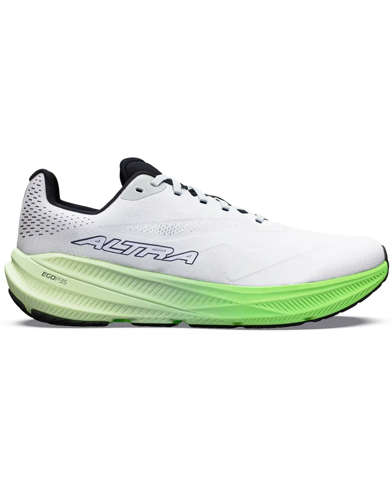Altra Experience Flow 3 Scarpe Running Uomo, White/Black/Green Gecko