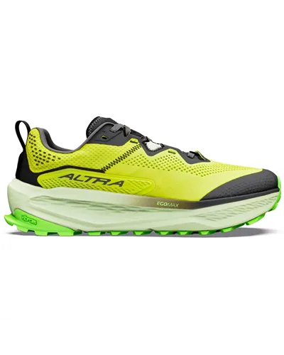 Altra Olympus 7 Men's Trail Running Shoes, Wild Lime/Black
