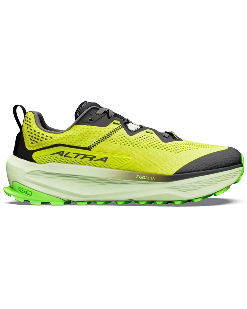 Altra Olympus 7 Men's Trail Running Shoes, Wild Lime/Black