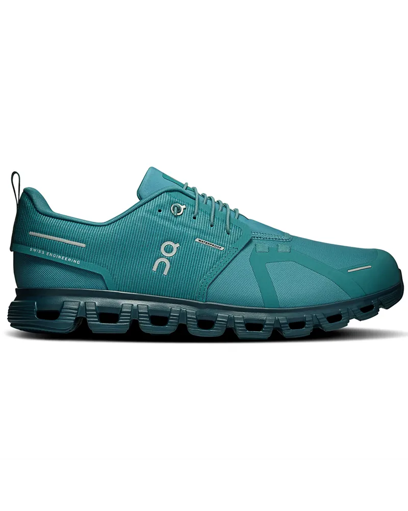 On Cloud 6 Waterproof Men's Running Shoes, Storm/Larch