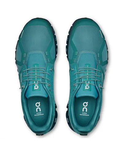 On Cloud 6 Waterproof Men's Running Shoes, Storm/Larch
