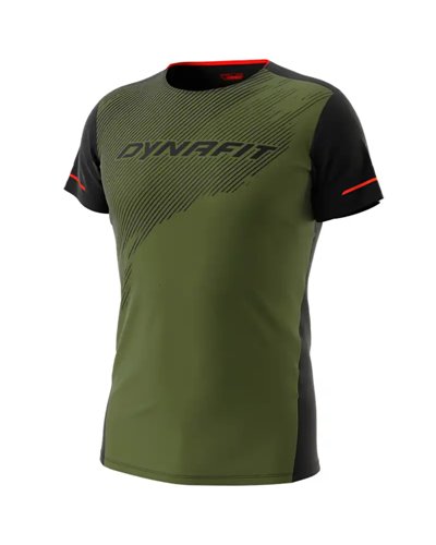 Dynafit Alpine Men's Alpine Running S/S Tee, Winter Moss/0910