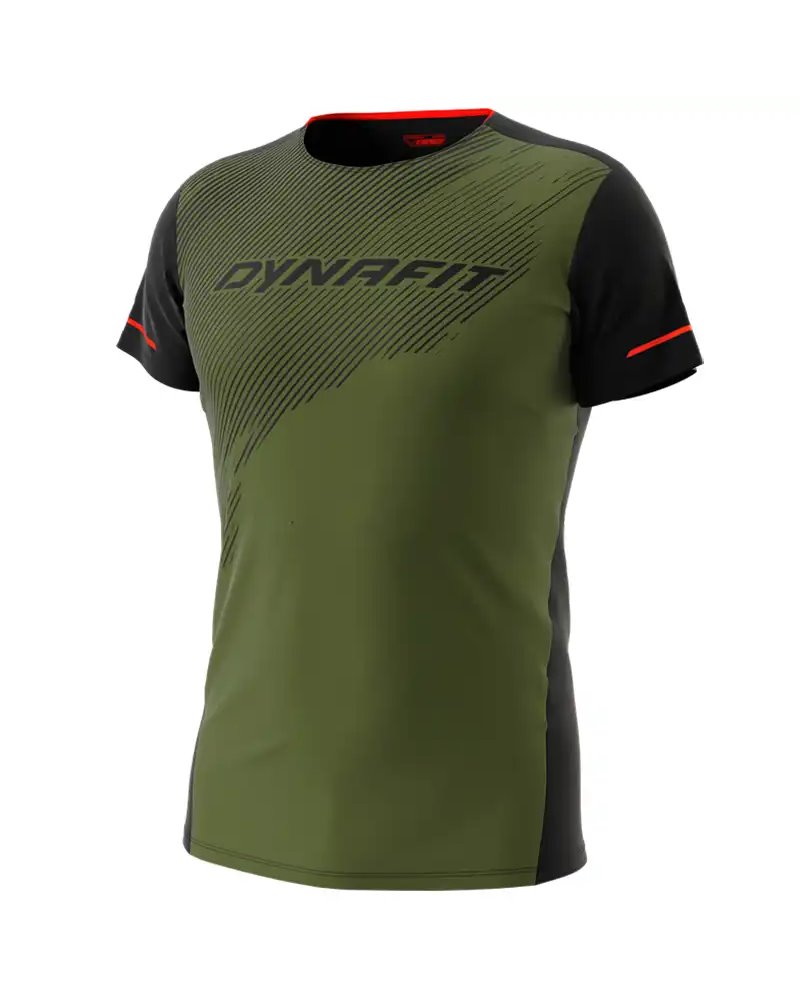 Dynafit Alpine Men's Alpine Running S/S Tee, Winter Moss/0910