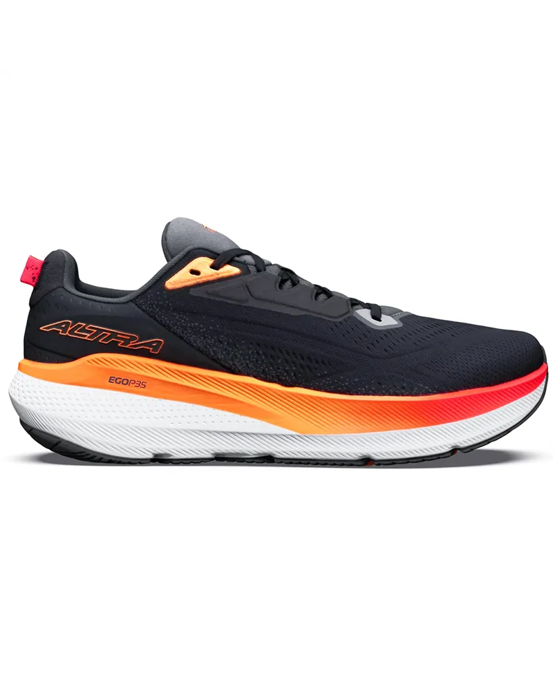 Altra FWD VIA 2 Men's Running Shoes, Black/Orange Pop/Fiery Coral