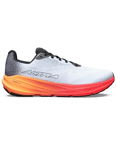 Altra Experience Flow 3 Men's Running Shoes, White/Black/Orange Pop