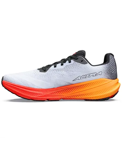 Altra Experience Flow 3 Men's Running Shoes, White/Black/Orange Pop
