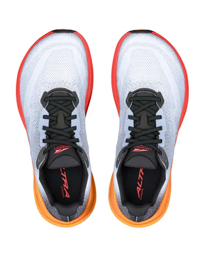 Altra Experience Flow 3 Men's Running Shoes, White/Black/Orange Pop