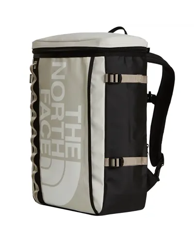 The North Face Base Camp Fuse Box Backpack 30 Liters 15" Laptop Compatible, Cumulus Cloud/TNF Black
