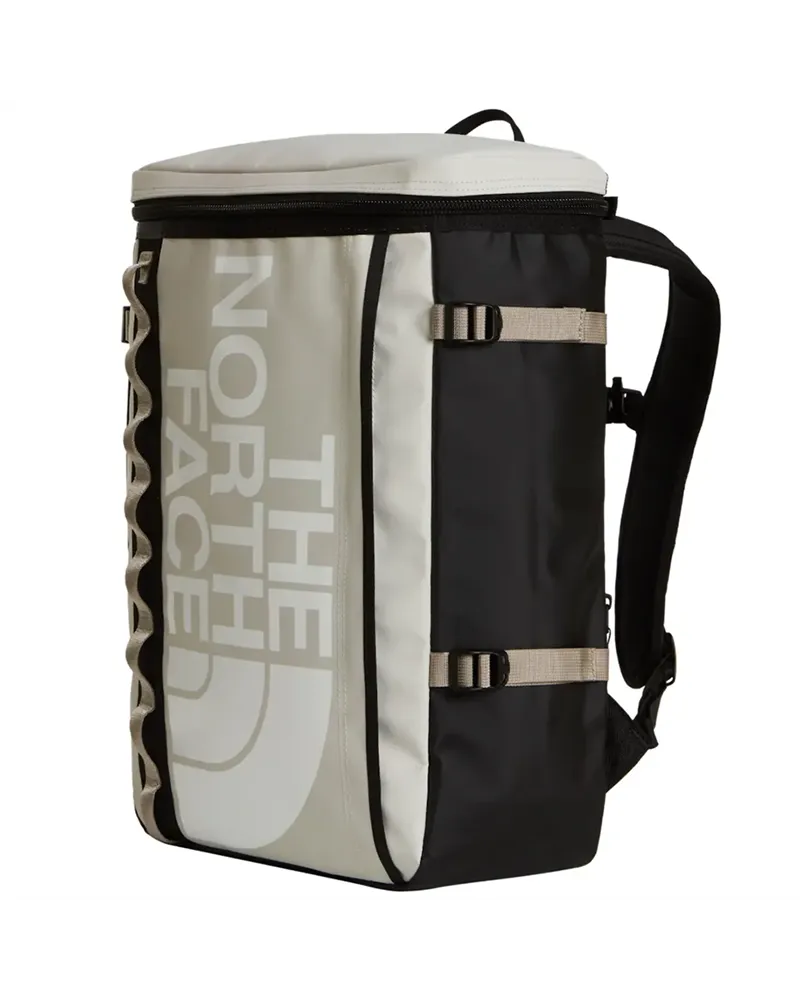 The North Face Base Camp Fuse Box Backpack 30 Liters 15" Laptop Compatible, Cumulus Cloud/TNF Black