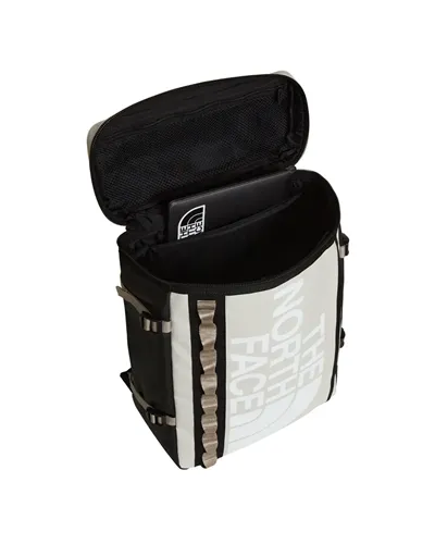 The North Face Base Camp Fuse Box Backpack 30 Liters 15" Laptop Compatible, Cumulus Cloud/TNF Black