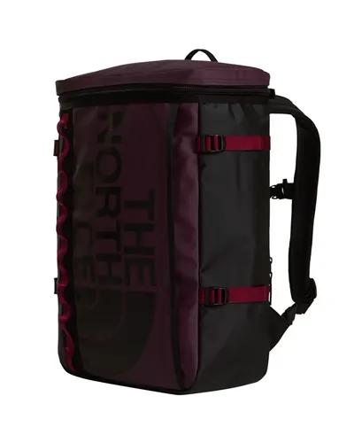 The North Face Base Camp Fuse Box Backpack 30 Liters 15" Laptop Compatible, Deep Burgundy/TNF Black