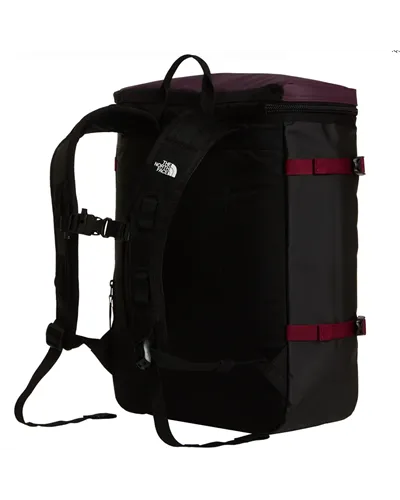 The North Face Base Camp Fuse Box Backpack 30 Liters 15" Laptop Compatible, Deep Burgundy/TNF Black
