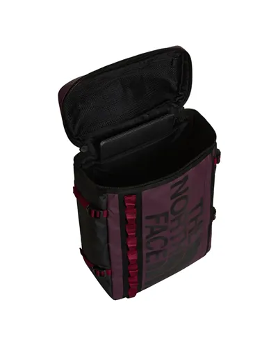 The North Face Base Camp Fuse Box Zaino 30 Litri Compatibile con Laptop 15", Deep Burgundy/TNF Black