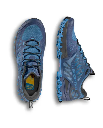 La Sportiva Bushido III GTX Gore-Tex Men's Trail Running Shoes, Night Sky/Lake