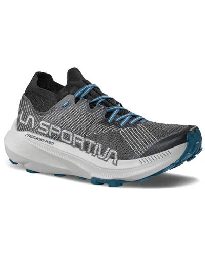 La Sportiva Prodigio Pro Men's Trail Running Shoes, Carbon/Lake