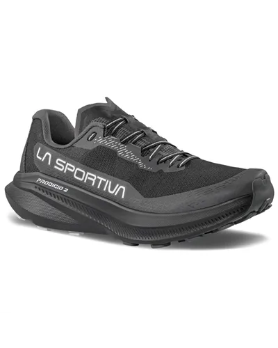La Sportiva Prodigio 2 Men's Trail Running Shoes, Black/Chalk