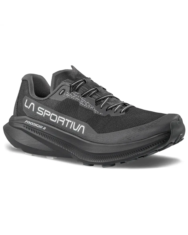 La Sportiva Prodigio 2 Men's Trail Running Shoes, Black/Chalk
