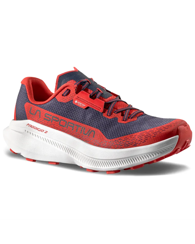 La Sportiva Prodigio 2 GTX Gore-Tex Scarpe Trail Running Uomo, Night Sky/Mountain Red