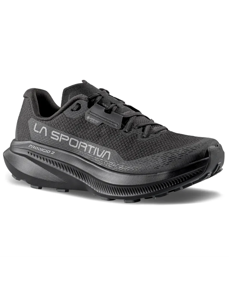 La Sportiva Prodigio 2 GTX Gore-Tex Men's Trail Running Shoes, Black/Reflective