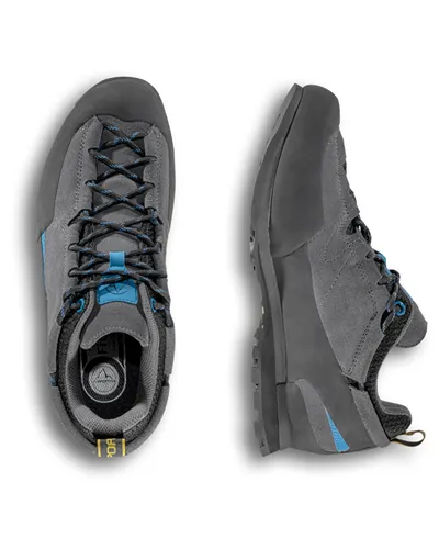 La Sportiva Boulder X Men's Approach Shoes, Carbon/Lake