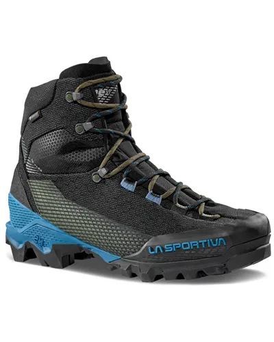 La Sportiva Aequilibrium ST GTX Gore-Tex Men's Mountaineering Boots, Carbon/Cypress