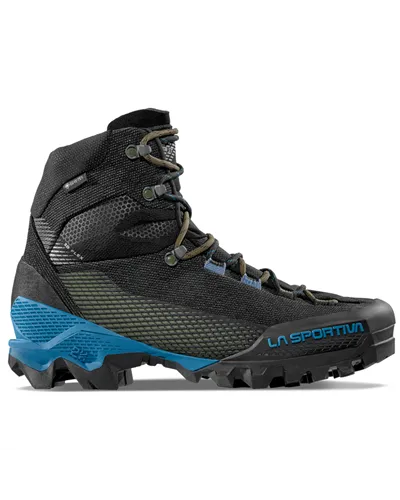 La Sportiva Aequilibrium ST GTX Gore-Tex Men's Mountaineering Boots, Carbon/Cypress