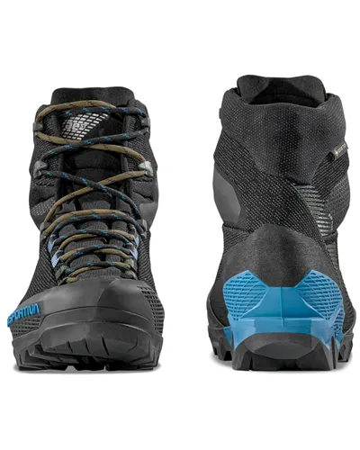 La Sportiva Aequilibrium ST GTX Gore-Tex Men's Mountaineering Boots, Carbon/Cypress